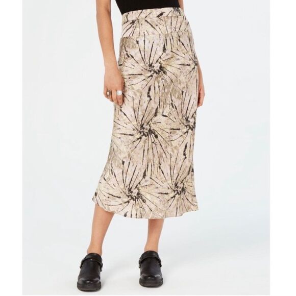 NWOT Free People Magic Smoke Combo Normani Bias Skirt Size 10 - Picture 1 of 14